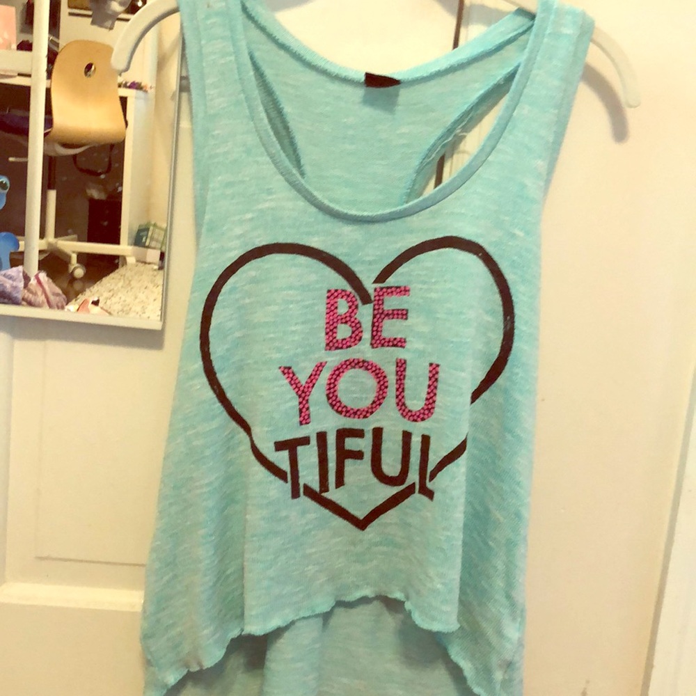 A Be You Tiful  tank top 😉